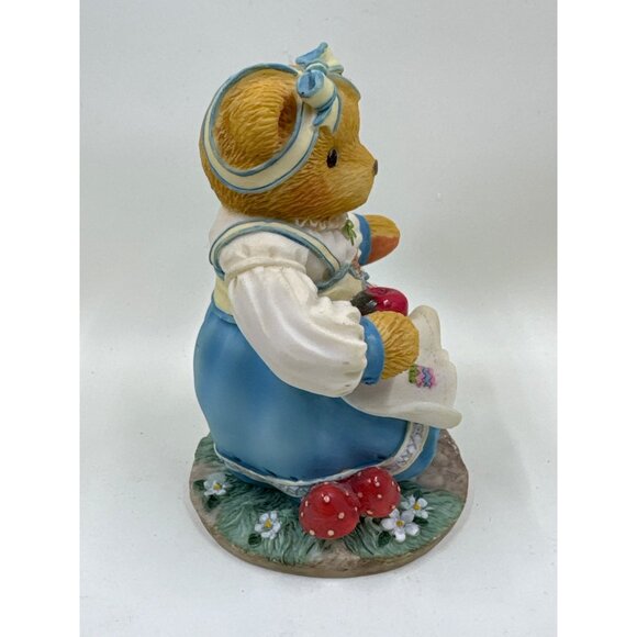 Enesco Cherished Teddies Kelsie "Be The Apple Of My Eye" Figurine 1997 - Picture 2 of 5